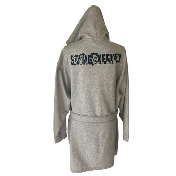 Savage x Fenty Heathered Fleece Robe (Unisex) Size 3X - Picture 2 of 3
